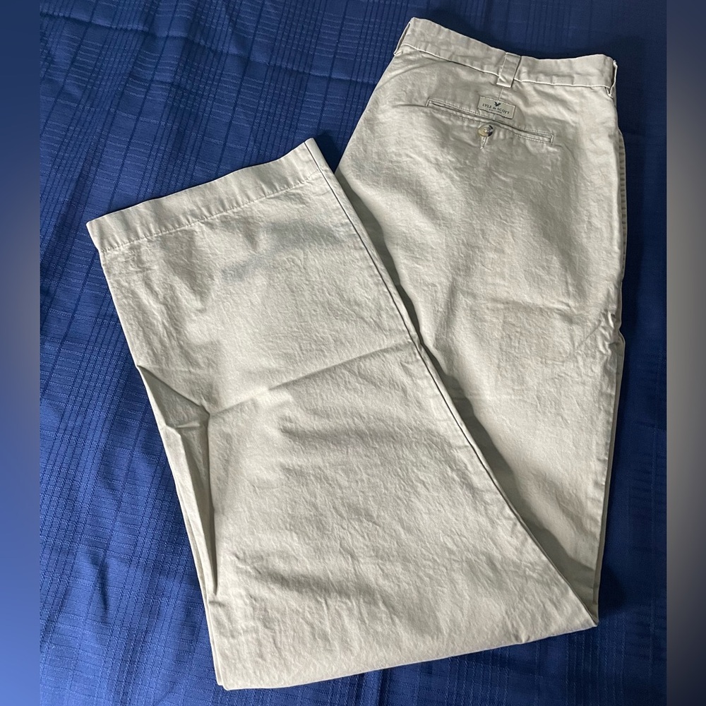 👖Lyle & Scott Scotland Men’s Beige/Khaki Pants. Straight Leg. 100% Cotton. 👖
